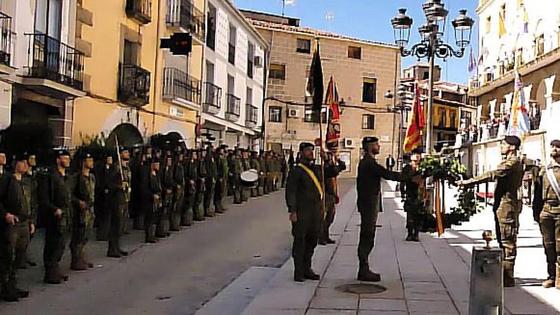 Hoy, jura de bandera para personal civil en Jaraíz