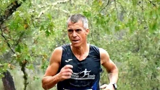 Alán Otero, subcampeón de la carrera solidaria 'Ruta 091'