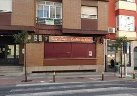 Hogar del Pensionista II, con el nuevo rótulo exterior.