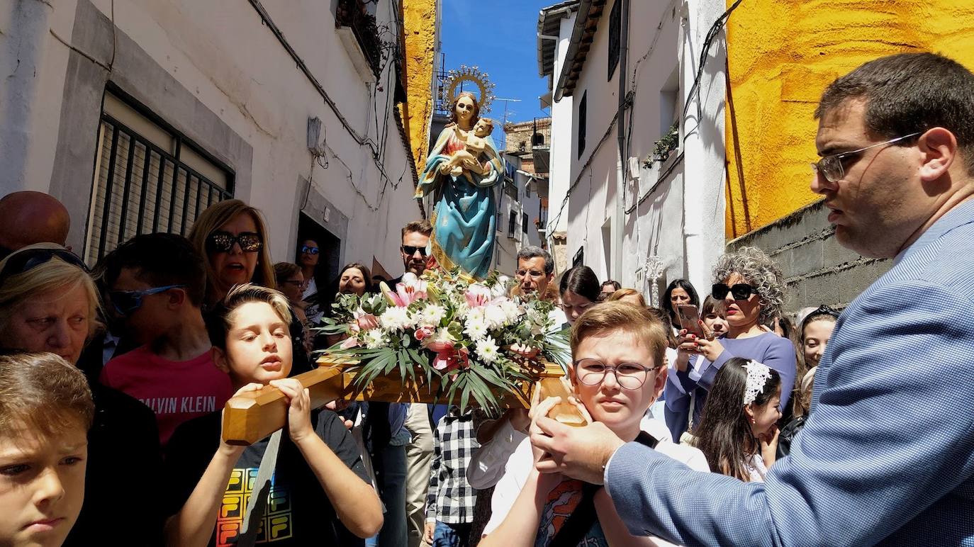 Por la calle Pedreros.