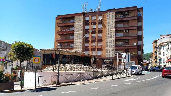 En marcha las obras de reforma del emblemático Kiosco Santa Ana