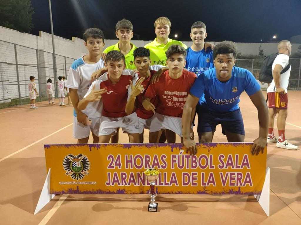 Publijaime-Calle Nueva, subcampeón cadete.