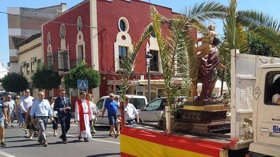 La festividad de San Cristóbal se celebra en la villa jaraiceña desde 1954