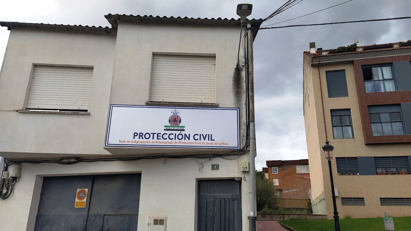 Sede local de la agrupación de voluntarios de Protección Civil.