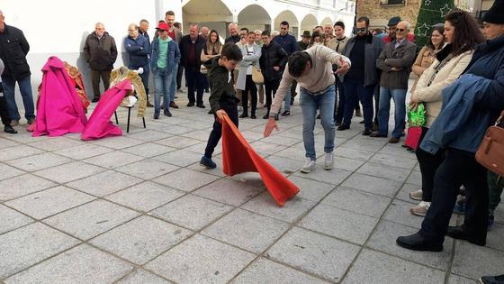 Los niños protagonistas de la última de las jornadas taurinas