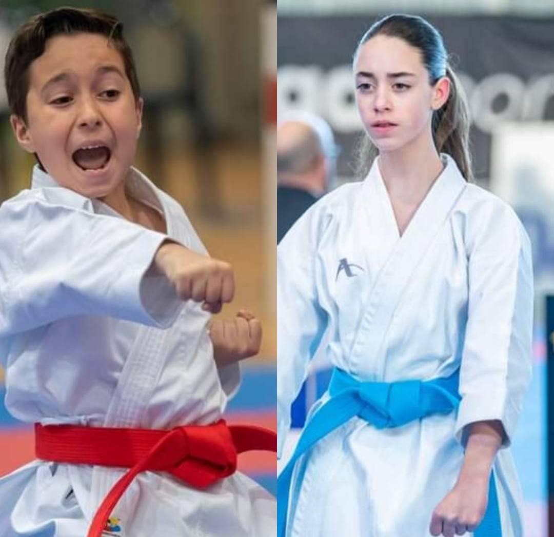 Ernesto Marcos y Eva Torralvo participan en la Liga Nacional de Karate