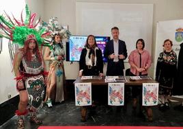 Acto de la presentación de la programa del Carnaval Jaraiceño de 2024, en el Museo del Pimentón.