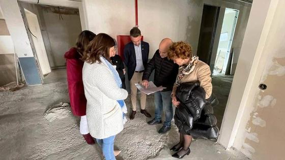 La directora del Sepad visita los centros asistenciales jaraiceños
