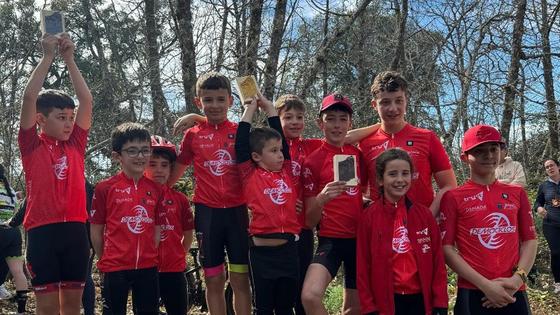 Darío Martín lidera los Juegos Deportivos Extremeños de carretera