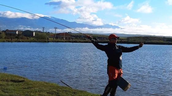 Última jornada del Campeonato de España de Salmónidos Mosca Lago-Orilla
