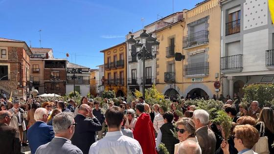 La Semana Santa jaraiceña arranca hoy con la bendición de ramos y palmas