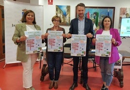 Presentación de la marcha por la investigación del cáncer.