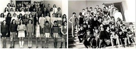 Cursos de principios de la década de los 70.