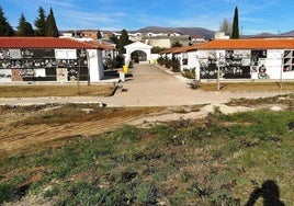 Parte nueva en la que se construirán los 48 nichos.