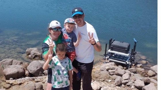 Carlos Labrador, subcampeón de Extremadura de Pesca con Cebador