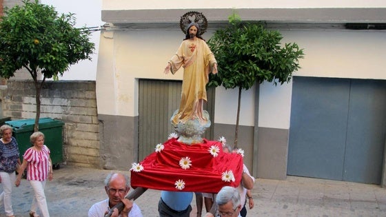Esta tarde, procesión del Sagrado Corazón