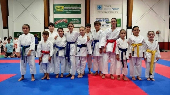 15 medallas para los jaraiceños en el Campeonato de Extremadura Promoción