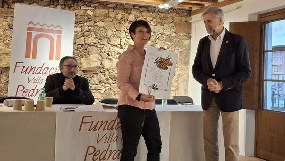 Chelo Sierra, segundo premio en el certamen Fundación Villa de Pedraza