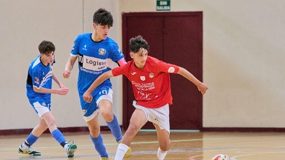 Jornada maratoniana de fútbol sala benjamín