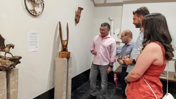Pedro A. Ramos expondrá en el Museo del Pimentón obras talladas en madera