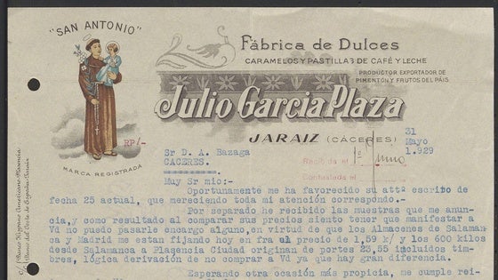 La Diputación organiza una muestra con anuncios antiguos de Jaraíz
