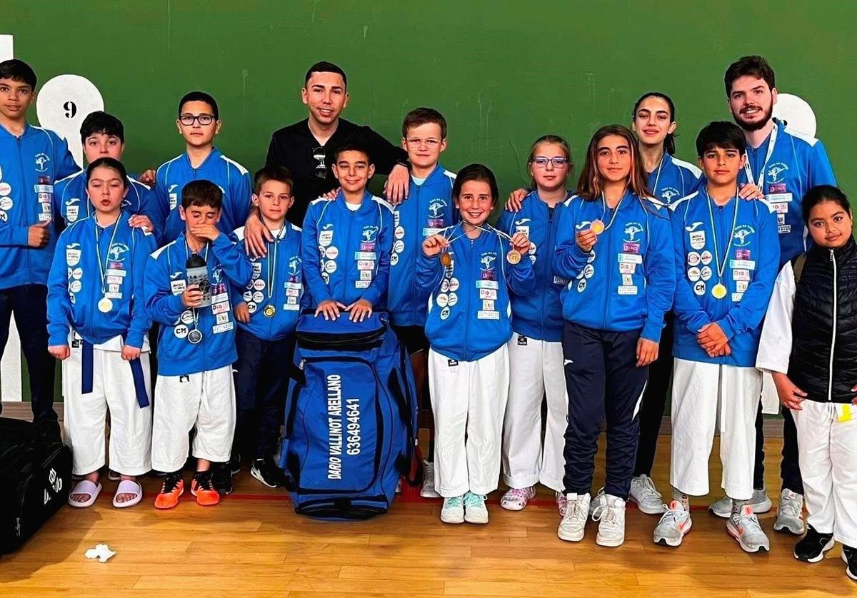 El Club de Karate Jaraíz consigue 31 medallas en la final de los Judex