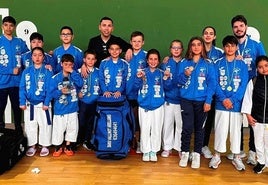 El Club de Karate Jaraíz consigue 31 medallas en la final de los Judex