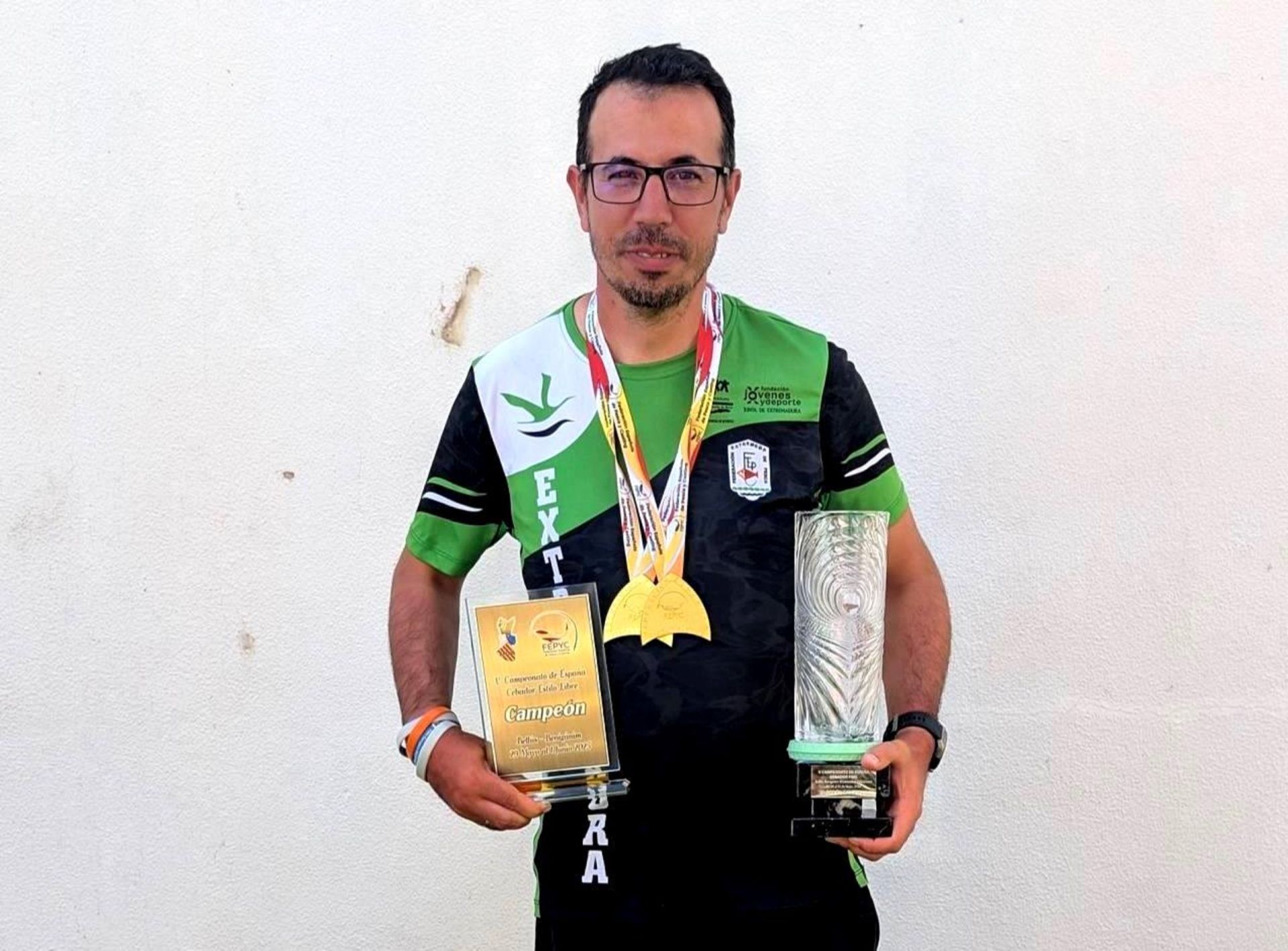 Carlos Labrador, bicampeón de España de Pesca