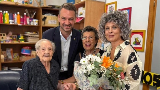 Mariana Fernández, la vecina más mayor de Jaraíz cumple 105 años