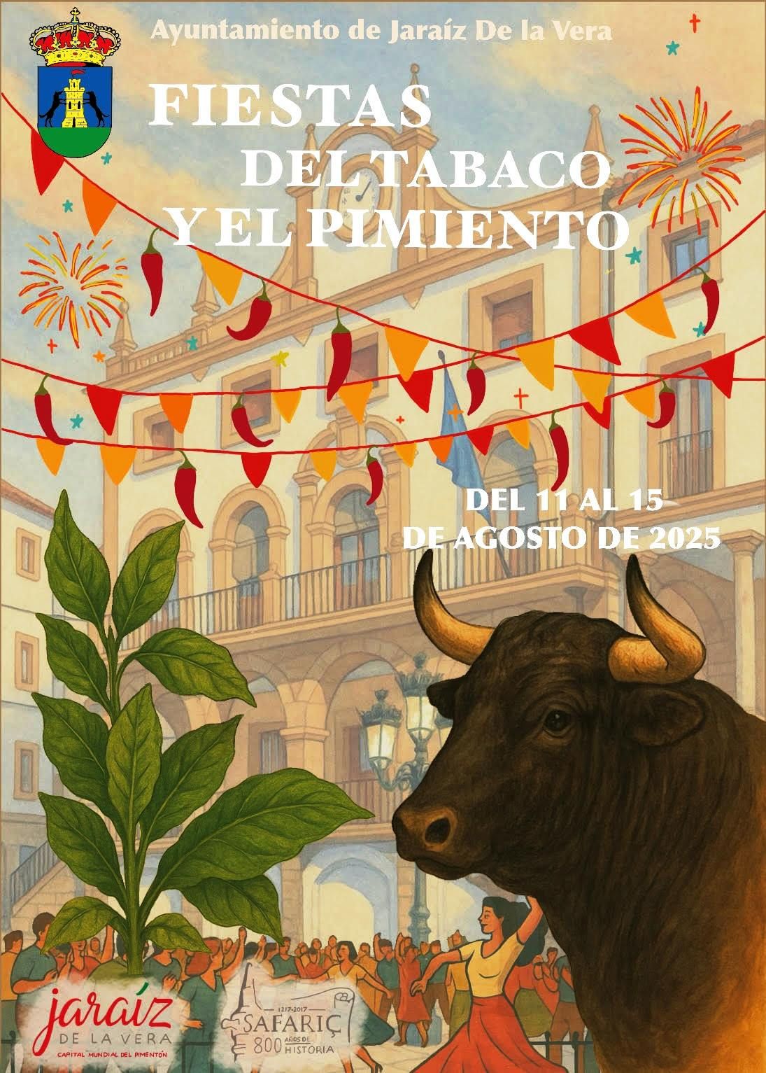 Cartel ganador del concurso de las ferias de 2025.