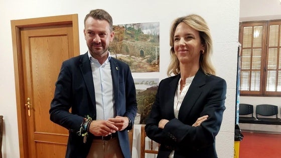Cayetana Álvarez de Toledo visita Jaraíz