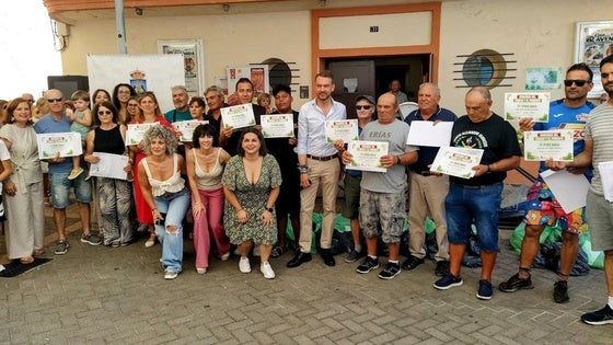 José M. Jiménez, Sonia Tovar y José R. Jiménez, ganadores del Concurso del Tabaco y Pimiento