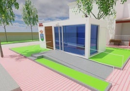 La nueva Oficina de Turismo se ubicará en un edificio prefabricado