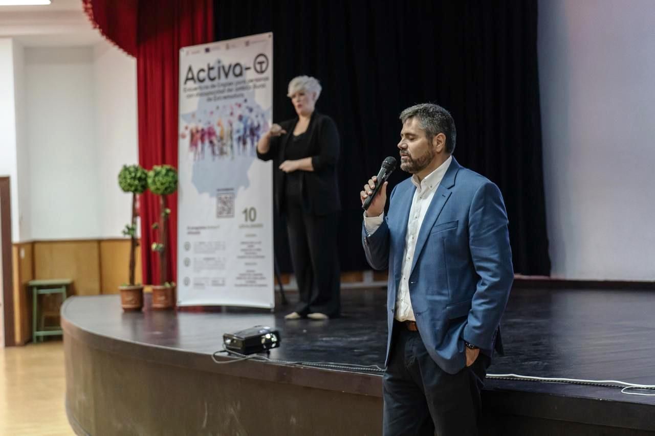 Fernando Iglesias, delegado regional de ONCE en Extremadura.