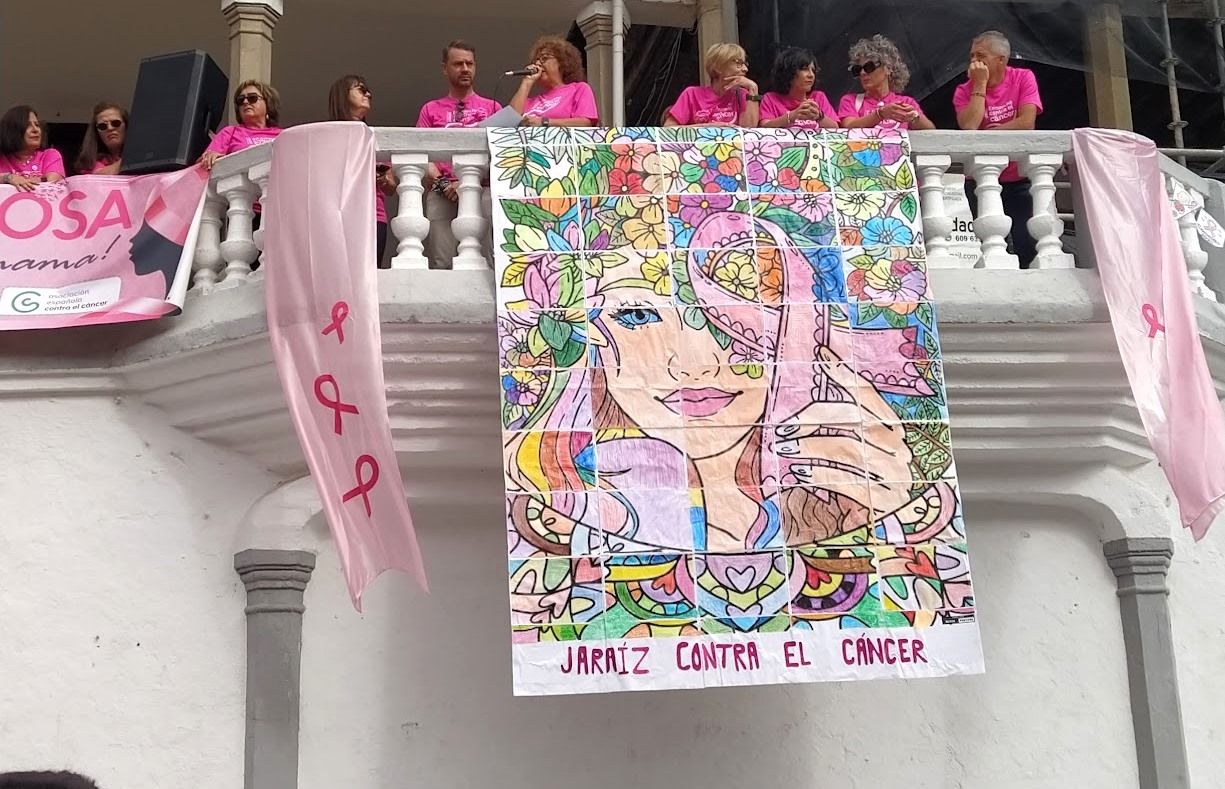 Intervenciones en la Plaza Mayor antes de inicio de la marcha.