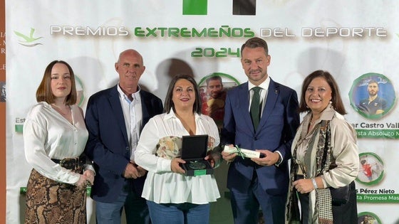 Jaraíz recibe el Premio Extremadura del Deporte