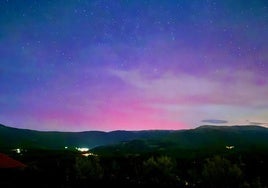 El espectáculo de la aurora boreal se deja ver desde Jaraíz