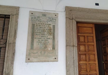 Visita del rey Alfonso XIII a Jaraíz