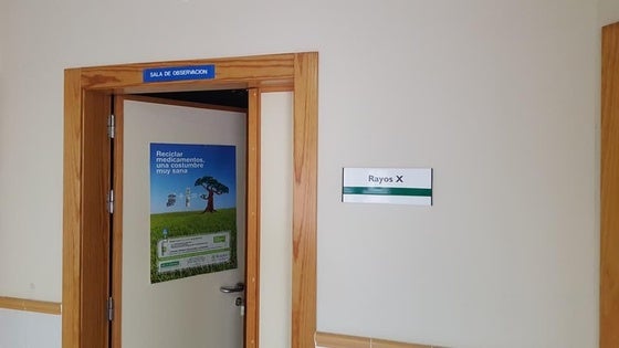 Ya está en funcionamiento la sala de rayos del centro de salud