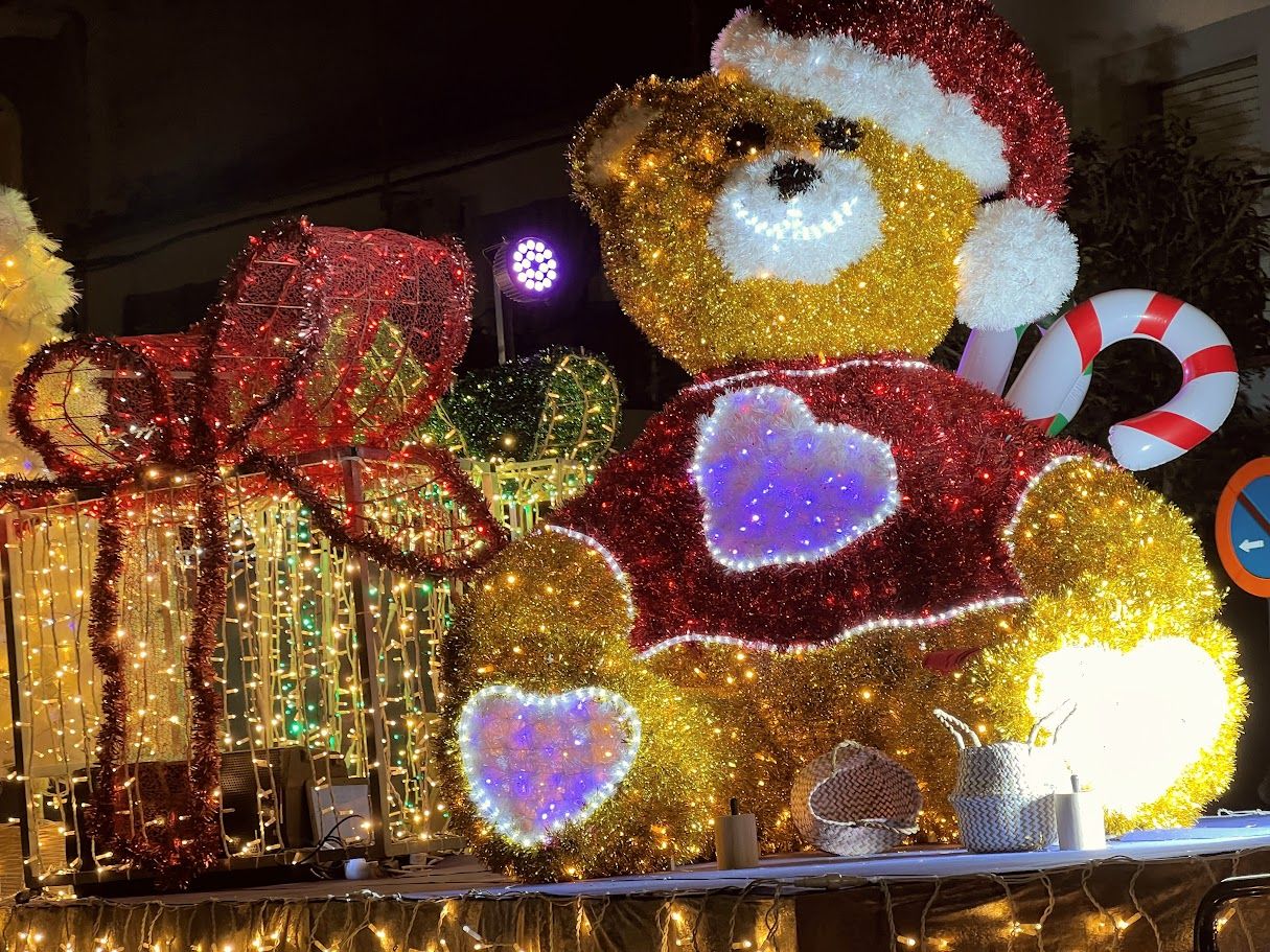 La carroza que ha abierto el pasacalle.