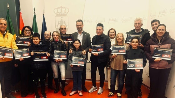Entrega de premios de los concursos navideños