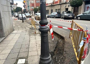 El Ayuntamiento acomete obras en áreas peatonales de la travesía
