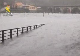 El Lago y las vegas del Tiétar, anegados