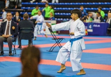 Corrales, quinto en la Liga Nacional Infantil de Kárate