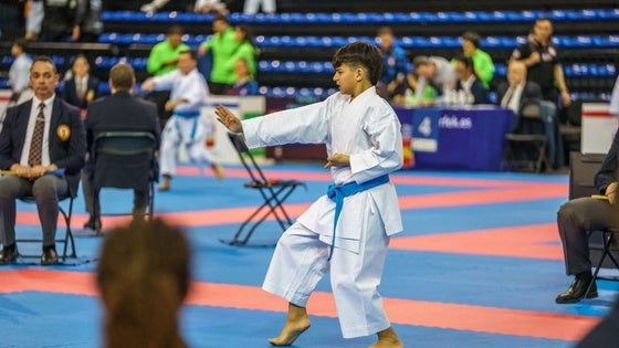 Corrales, quinto en la Liga Nacional Infantil de Kárate