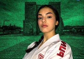 Debut de Andrea Corrales en la Liga Nacional de Kárate