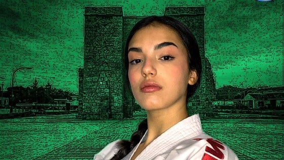 Debut de Andrea Corrales en la Liga Nacional de Kárate