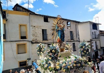 Siete veces recorrerá las calles jaraiceñas la Patrona durante sus fiestas
