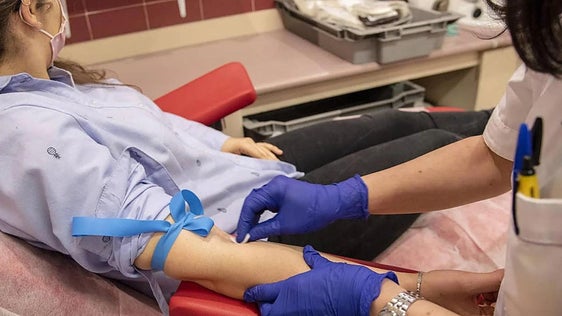 Este viernes, extracciones de sangre