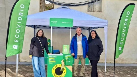 Jaraíz recibe un premio por el reciclaje del vidrio